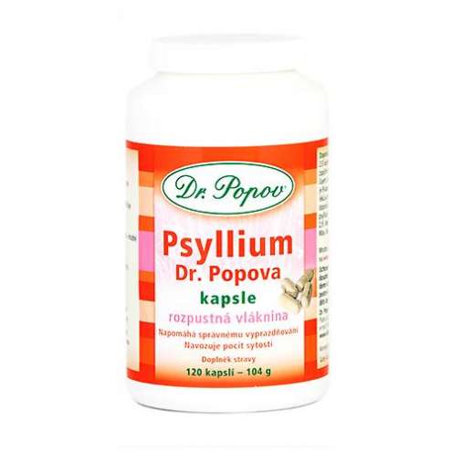 DR. POPOV Psyllium 120 cps